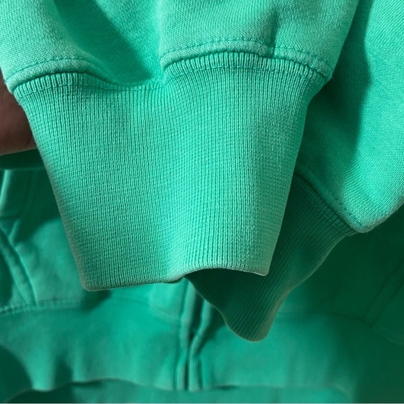 CAPE COD MA CUFFY'S Sweatshirt Women's Chatham Nantucket French Terry Aqua Blue - Picture 10 of 11